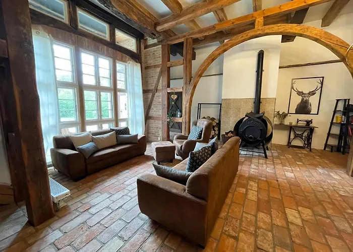 Lägenhet Idyllische Auf Dem Land *